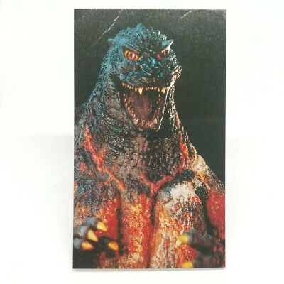 No.89 GodzillaVSDestroyer GOZILLA Card 100 Vol.3 TOHO EIGA 1995 MOVE Japan -image