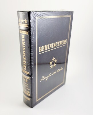 Reminiscences MacArthur General Douglas Easton Press New Sealed Leather Bound-image