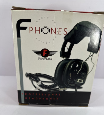 FISHER LABS✨ Stereo Headphones✨Over-Ear Design✨ Passive Noise Cancellation✨NOS-image