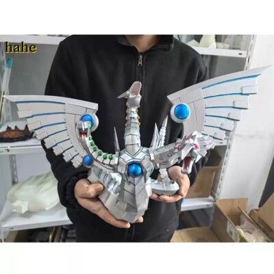 Yu-Gi-Oh! 25cm/30cm Duel Monsters GX Cyber End Dragon Resin Figure Model Collect-image
