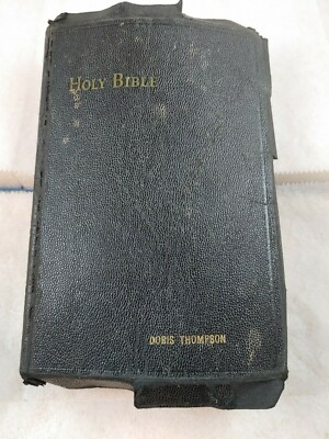 Holy Bible KJV References Genuine Bonded Leather Nelson Self Pronouncing-image