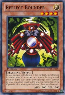 YUGIOH - Reflect Bounder - SDCR-EN016 - Common - 1st Edition - NM - FLAT RATE SH-image