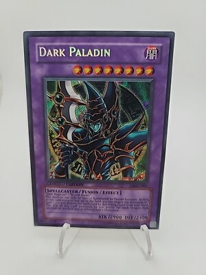 Yugioh Duel Masters Guide Secret Rare Dark Paladin Dmg-001-image
