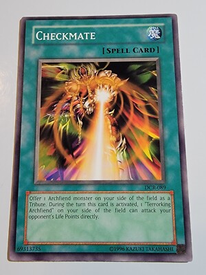 Checkmate DCR-089 Common Unlimited Yugioh-image