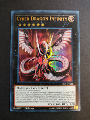 Cyber Dragon Infinity - Ultra Rare - 1st Edition - LEDD-ENB31 - LP-image