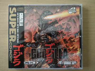 Godzilla English in-game PCE Works PC engine Turbo Duo pceworks-image