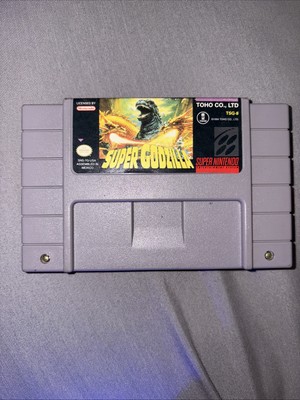 Super Godzilla Super Nintendo Entertainment System Game Cartridge Only Tested -image