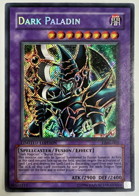 Yu-Gi-Oh Dark Paladin DMG-001 Duel Master's Guide Limited Edition-image