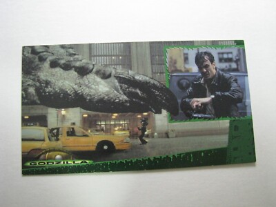 Godzilla Supervue Premium Promo Card P1 Inkworks 1998-image