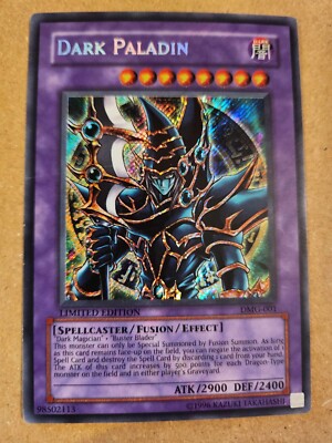 Dark Paladin DMG-001 Limited Edition Yu-Gi-Oh Secret Rare Promo Card FOIL-image