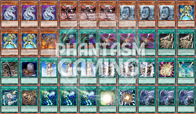 Cyber Dragon Deck Sky Striker Ace Emergency Galaxy Soldier Yugioh-image