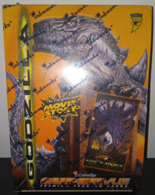 1998 Inkworks Godzilla Supervue Trading Cards Box-image
