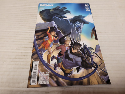 Batman # 138 ( # 903) (2023, DC)  Justice League vs Godzilla vs Kong Card Stock-image