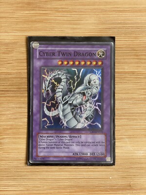Cyber Twin Dragon - CRV-EN035 - Super Rare - Yu-Gi-Oh! - UNL Edition-image