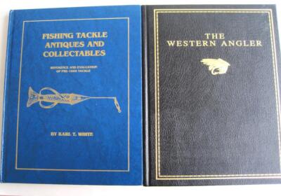 Western Angler Haig-Brown Fishing Tackle Antiques Karl White  2 books Hardcover-image
