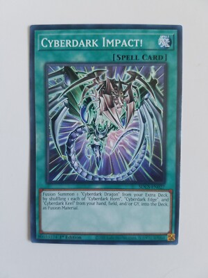 Cyberdark Impact! Spell Card Yugioh SDCS-EN027-image