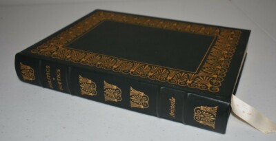 Politics and Poetics by Aristotle 1979 Easton Press Leather Bound-image