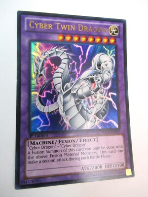 Yugioh Cyber Twin Dragon SDCR-EN037 ultra rare -image