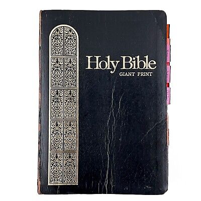 Holy Bible KJV Giant Print Reference Edition Christ in Red Concordance 883CBG-image