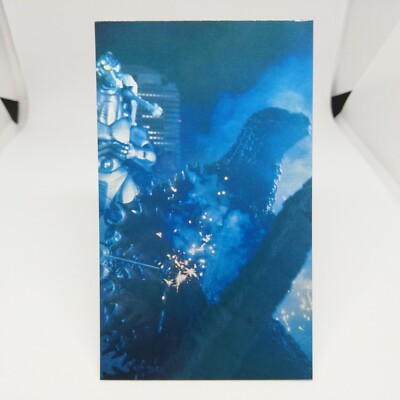 No.11 GOZILLA Card 100 Vol.1 Godzilla VS Mechagodzilla TOHO MOVIE FUTAMI JAPAN-image