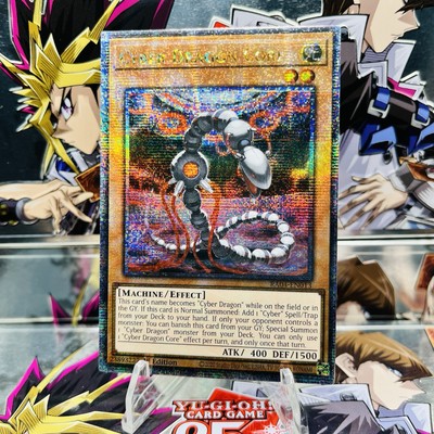 Yugioh Cyber Dragon Core RA04-EN013 QCR 1st Ed Near Mint-image