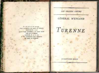 Turenne General Weygand Biography History WWI WWII-image