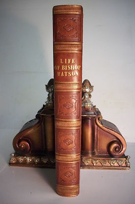 1817 THE LIFE OF RICHARD WATSON*BISHOP OF LANDAFF *Beautiful Leather*1st Edition-image