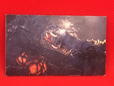 Godzilla vs Biollante  card  4inch Barcode Battler vintage No.70  TOHO rare-image
