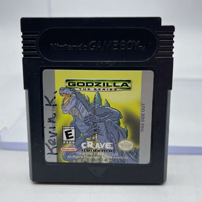 Godzilla: The Series (Nintendo Game Boy Color, 1999) Tested.-image