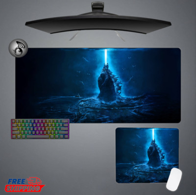 Godzilla Atomic Breath Mouse Pad With NonSlip Rubber Base Desk Mat-image