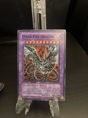 | Yugioh Cyber End Dragon STON-ENSE1 Limited Edition Super Rare LP/PL 🔥 |-image