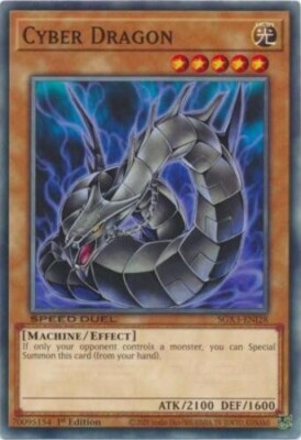 3 x Cyber Dragon (SGX3-ENI28) - Common - 1st Edition-image