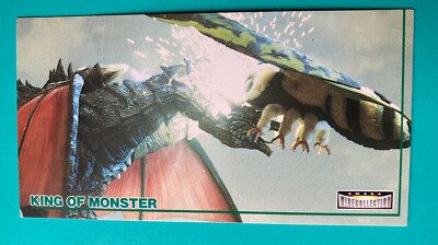 No.33 Godzilla Card  King of MONSTER TOHO Movie AMADA japanese F/S-image
