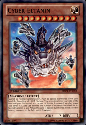 1st Ed Cyber Eltanin SDCR-EN010 Yugioh-image
