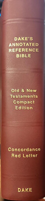 Dakes's Annotated Reference Bible Compact Imitation Leather-image
