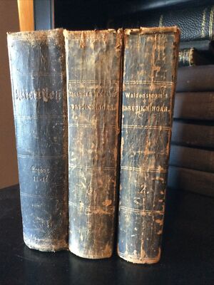 Predikningar öfver Svenska kyrkans (Lot of 3), 1875-image