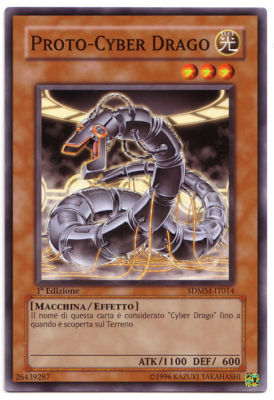 YUGIOH • Proto Cyber Dragon Dragon SDMM-IT014 • 1st ITALIAN EDITION NM-image