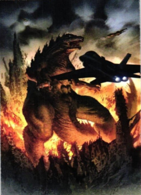 Godzilla Custom Movie Card-image