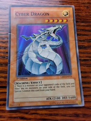PL* - 2005 Cyber Dragon CRV-EN015 - 1st Edition - STUNNING!-image