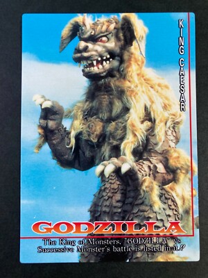 Godzilla King Caesar 41 TRADING  CARD amada very rare japanese  F/S-image
