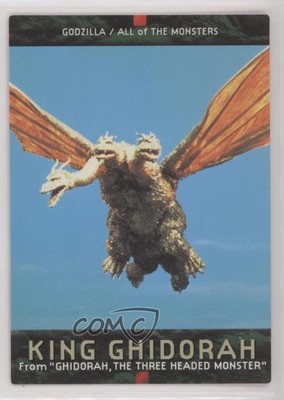 1996 Bandai Carddass Godzilla All of The Monsters King Ghidorah #14 0b67-image