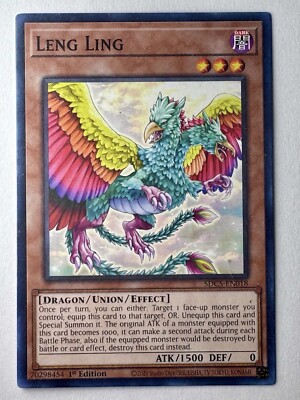 Yugioh Leng Ling SDCS-EN018 Common 1st Edition Near Mint-image