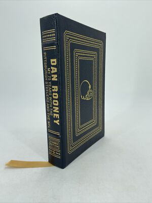 DAN ROONEY 75 YEARS WITH THE PITTSBURG STEELERS Easton Press SIGNED FINE 2008-image