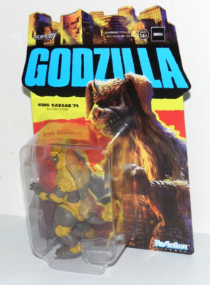 GODZILLA THE GREAT KING CAESAR 1974 STYLE FIGURE NEW NICE CARD SUPER7-image