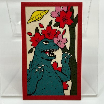 Godzilla (1968) Hanafuda Japanese Card 70th Anniversary 2024 Japan Anime-image