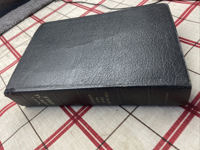 NAVE'S TOPICAL BIBLE KJV 1962 Faux Leather THUMB INDEXED Concordance Reference-image