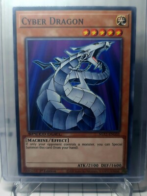 Konami Yugioh TCG, Cyber Dragon, 1st Edition, SGX1-ENG01 