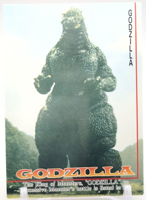 Godzilla #73 Godzilla trading collection Card Amada Movie 1995 TCG Japan A2-image