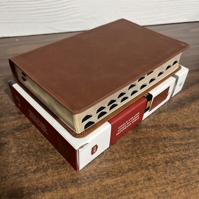 NKJV Single Column Reference Bible Indexed - $144.99 Retail - Genuine Leather-image