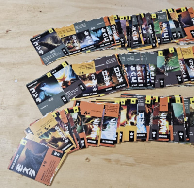 116 Godzilla Tokyo Clash cards for board game USED mothra funko megalon TOHO LTD-image